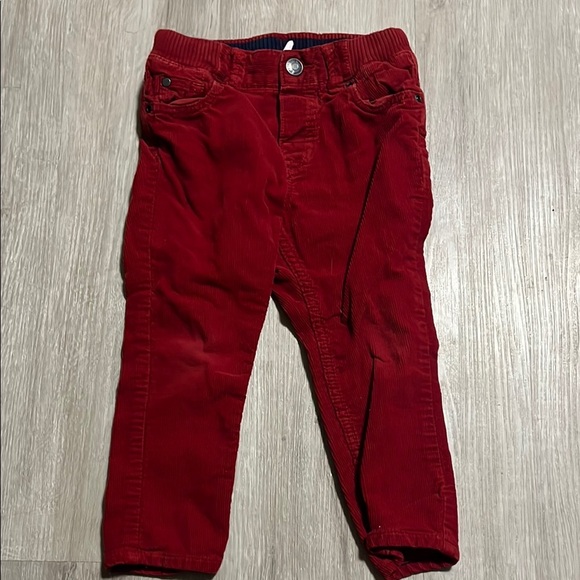 4/$30 Stylish Red Kids Corduroy Pants - Picture 1 of 1